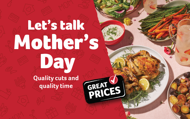 Mother's Day feast with the slogan 